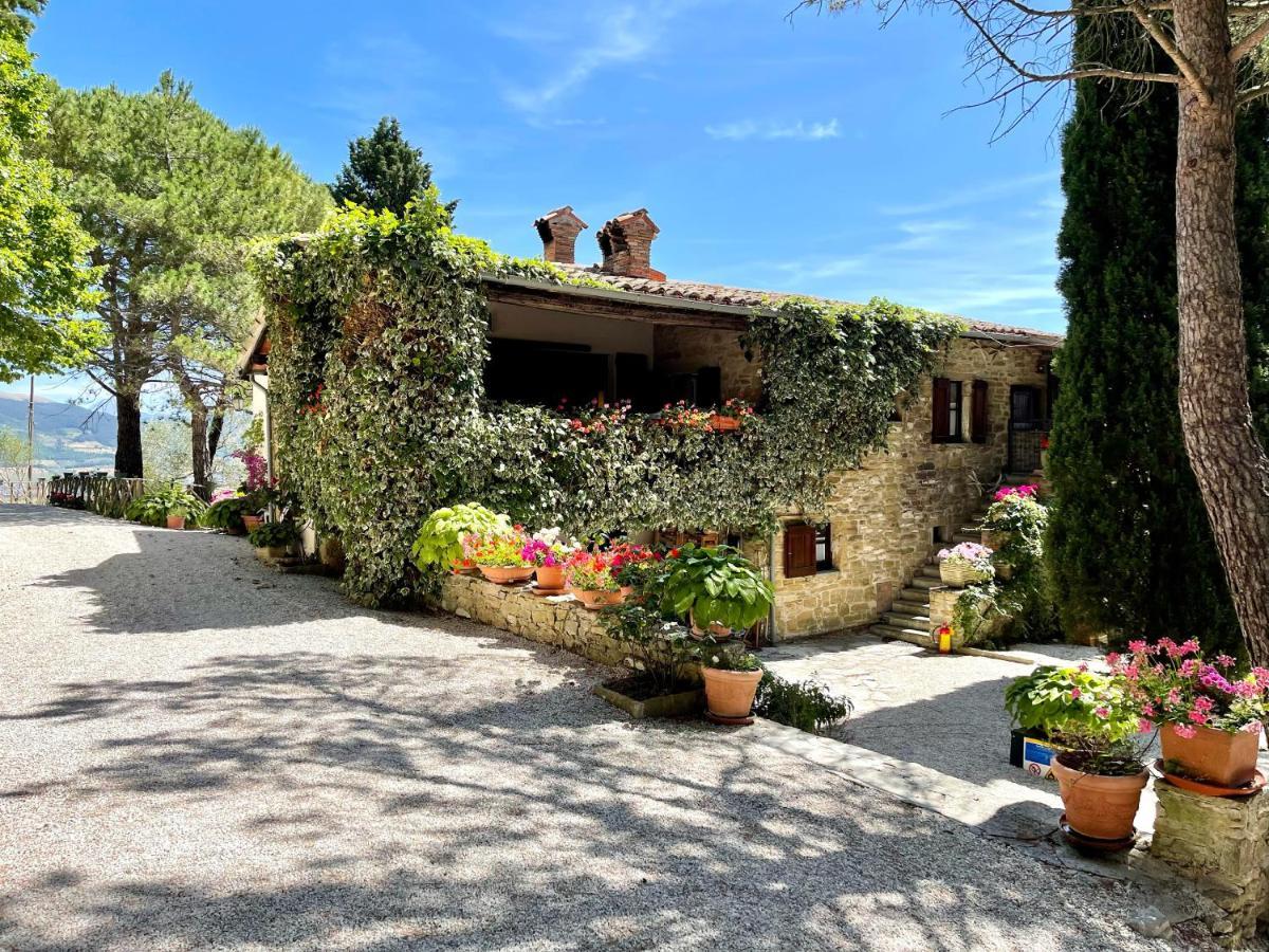 La Panoramica Gubbio - Maison De Charme - Casette E Appartamenti Self Catering Per Vacanze Meravigliose! Екстериор снимка