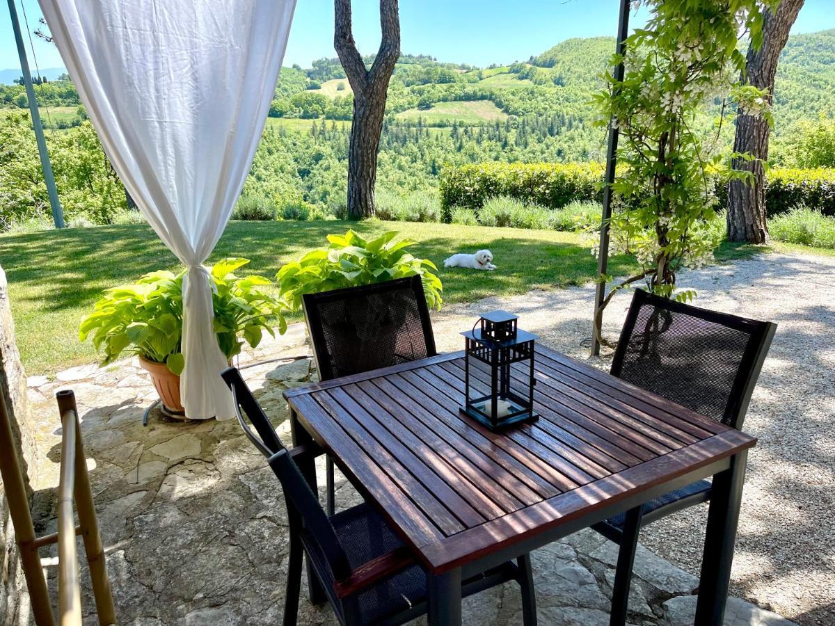 La Panoramica Gubbio - Maison De Charme - Casette E Appartamenti Self Catering Per Vacanze Meravigliose! Екстериор снимка