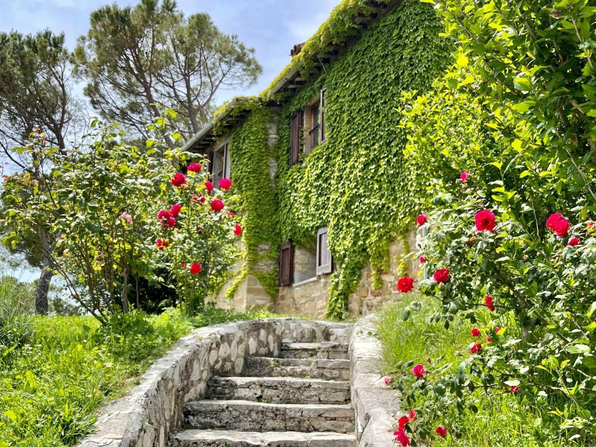 La Panoramica Gubbio - Maison De Charme - Casette E Appartamenti Self Catering Per Vacanze Meravigliose! Екстериор снимка