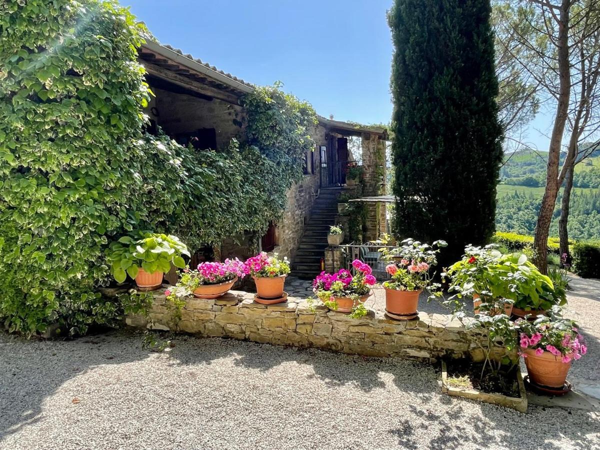 La Panoramica Gubbio - Maison De Charme - Casette E Appartamenti Self Catering Per Vacanze Meravigliose! Екстериор снимка